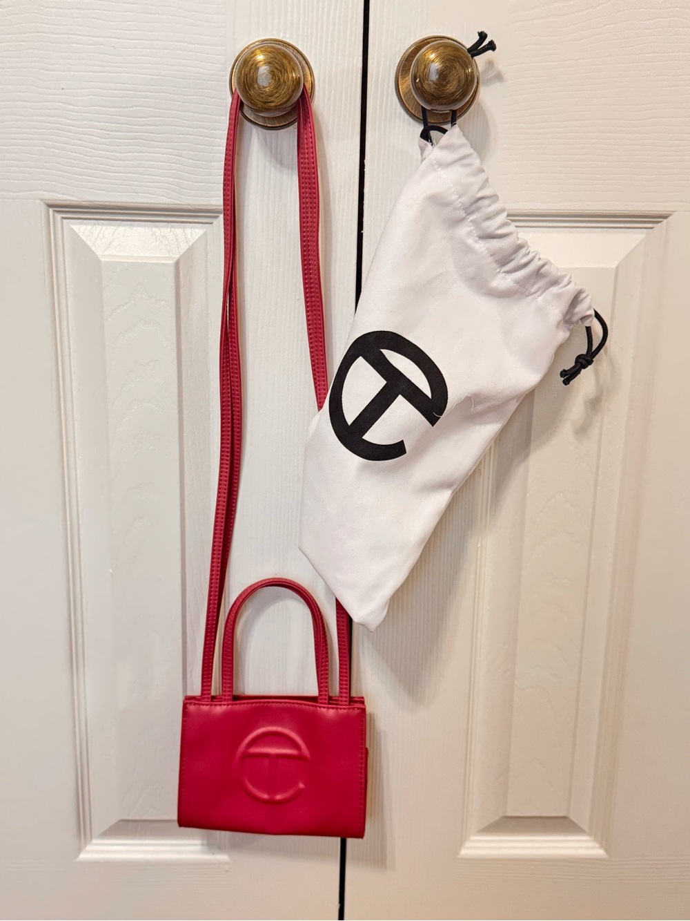 Telfar Small Shopping Bag in Corned Beef